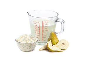  Cottage Cheese with Pear and Ginger  