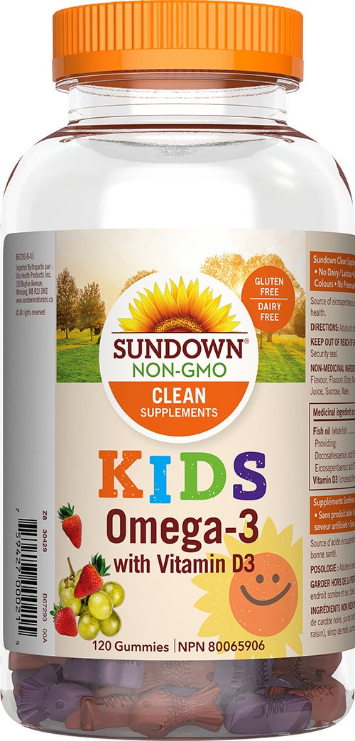 Omega-3 with Vitamin D3 Gummies