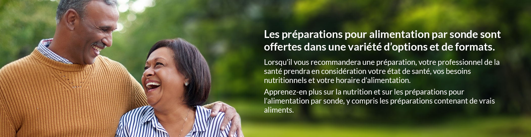 Nutrition et préparations pour l'alimentation entérale