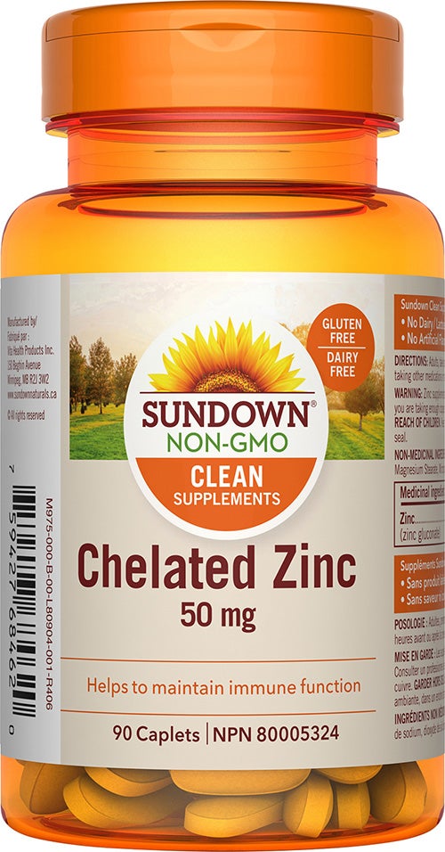 Chelated Zinc 50 MG