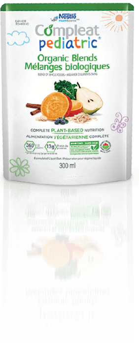 Compleat Organic Blends pack shot